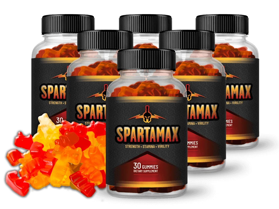 SpartaMax™ Male Vitality Gummies — Strength Stamina Virility — 30 Gummies